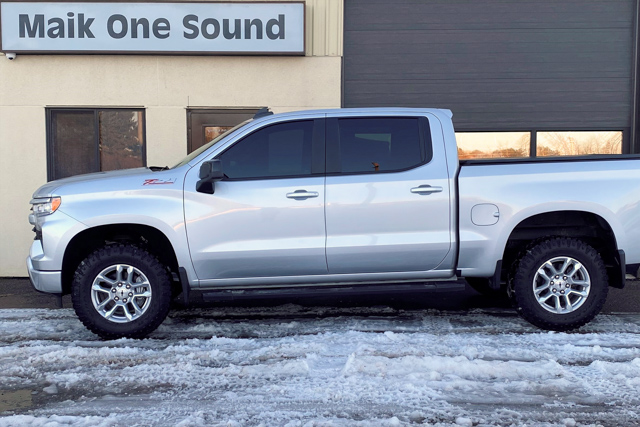 2023 Chevrolet Silverado 1500 with professional window tint in North Bay